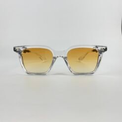 Lunette de soleil JMM carré transparent orange W6069