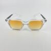 Lunette de soleil JMM carré transparent orange W6069