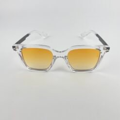 Lunette de soleil JMM carré transparent orange W6069