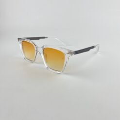Lunette de soleil JMM carré transparent orange W6069