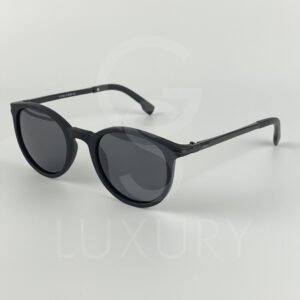 Lunette de soleil oga rond noir 47-23-145