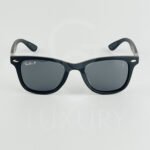 Lunette de soleil noir polarisé wayfarer - Image 2