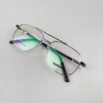 Lunette optique double pont metal gris jy1137 - Image 2