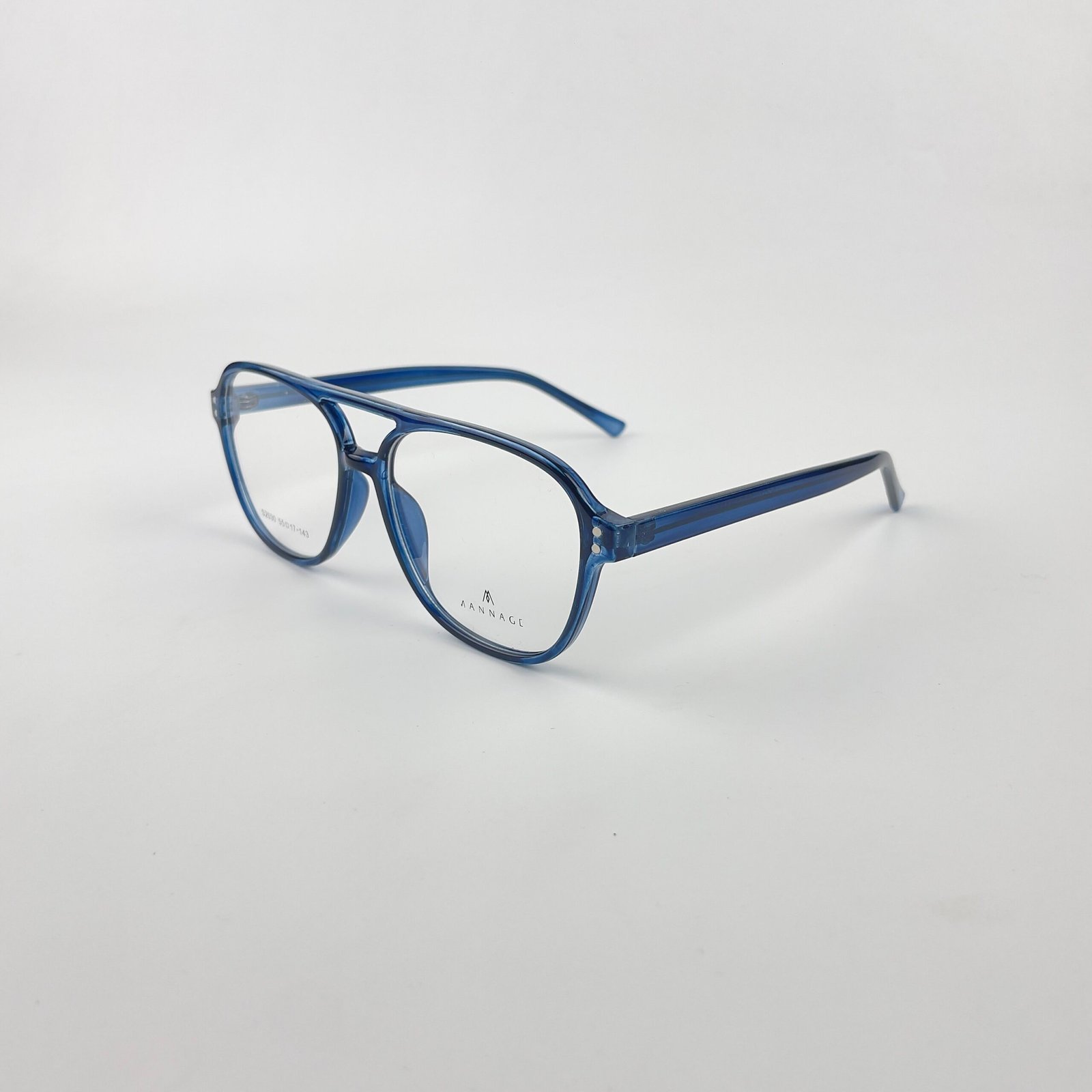 Lunette Optique double pont bleu S2030