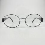 Lunette optique rond noir 2380 - Image 4