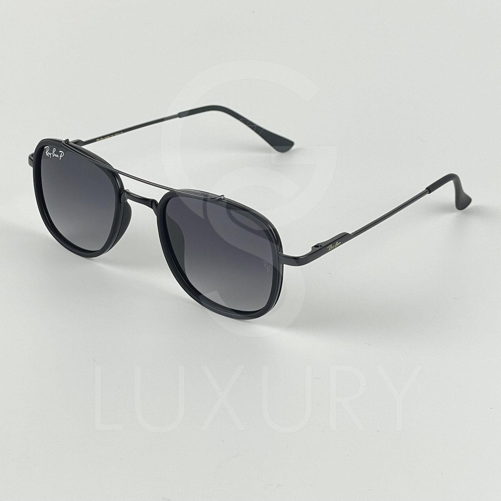 Lunette de soleil RB double pont noir 4612