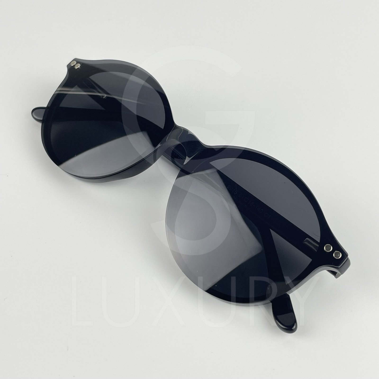 Lunette avec applique qzen rond noir – Image 5