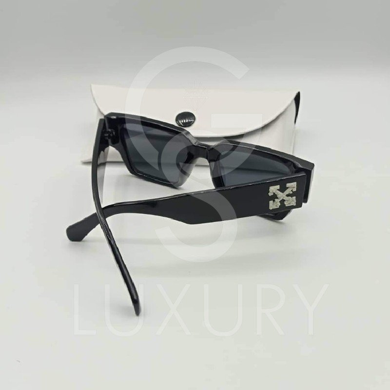 Lunette de soleil off white noir – Image 5