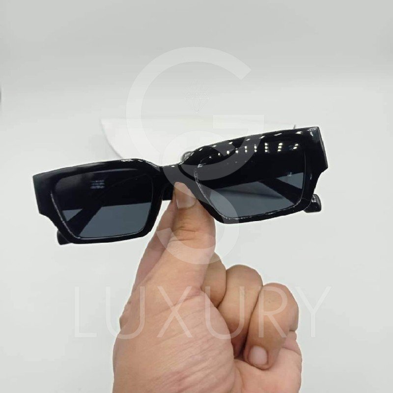 Lunette de soleil off white noir – Image 3