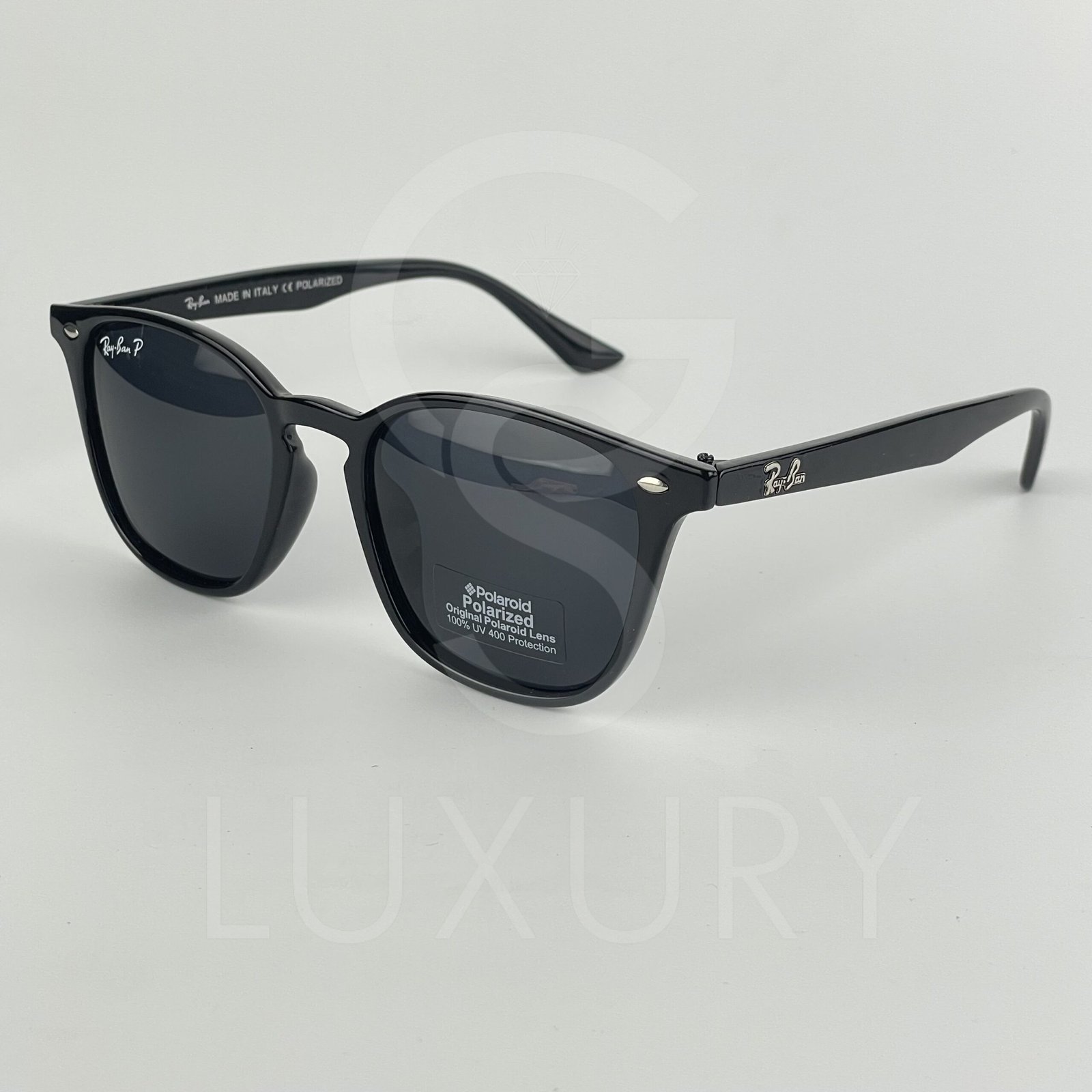 Lunette de soleil RB carré noir polarisé