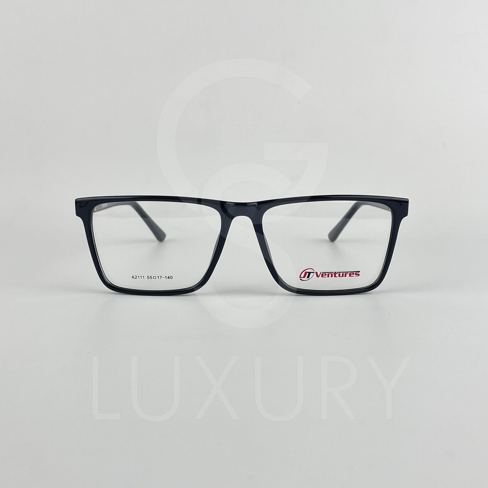 Lunette optique carré noir A2111 – Image 2