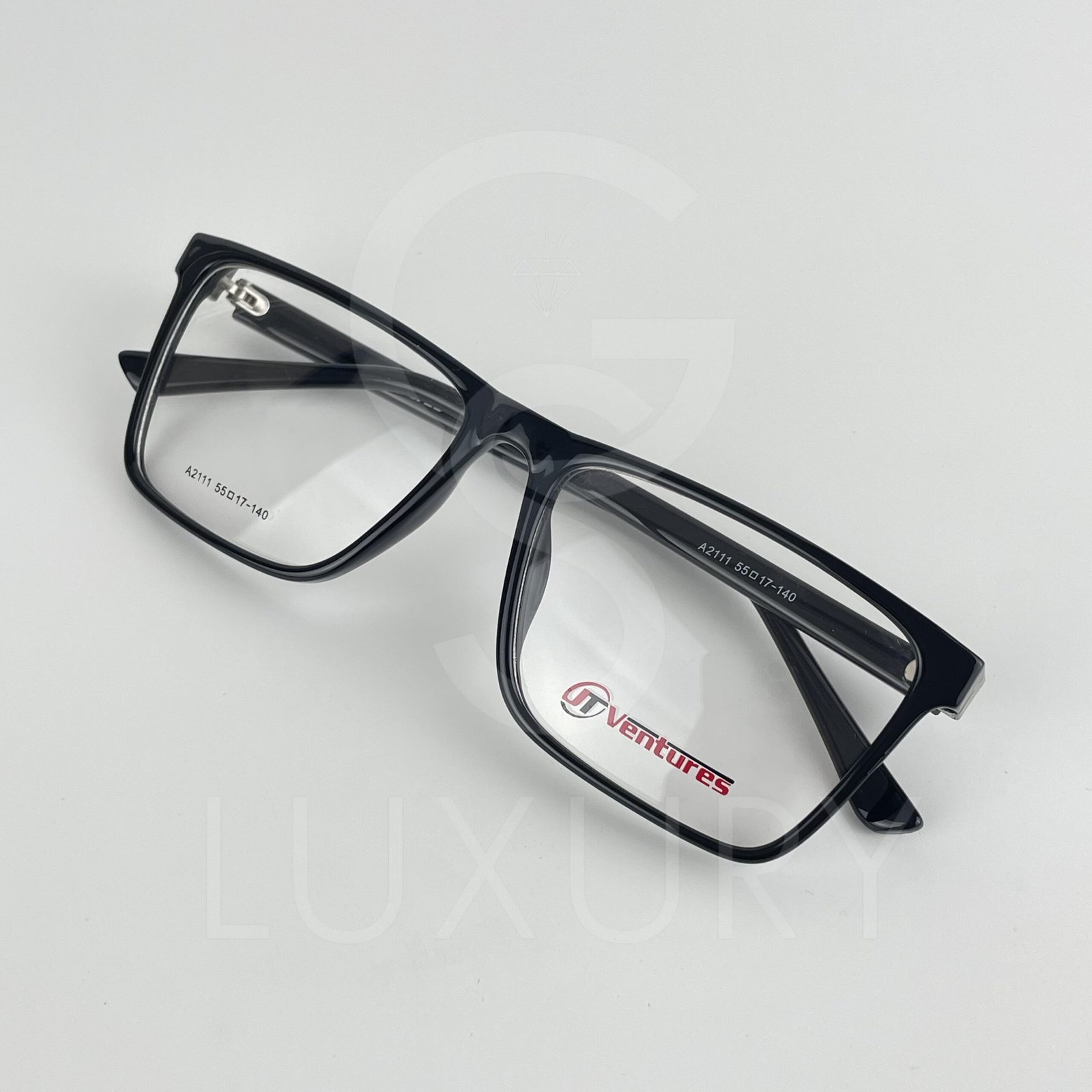 Lunette optique carré noir A2111 – Image 3