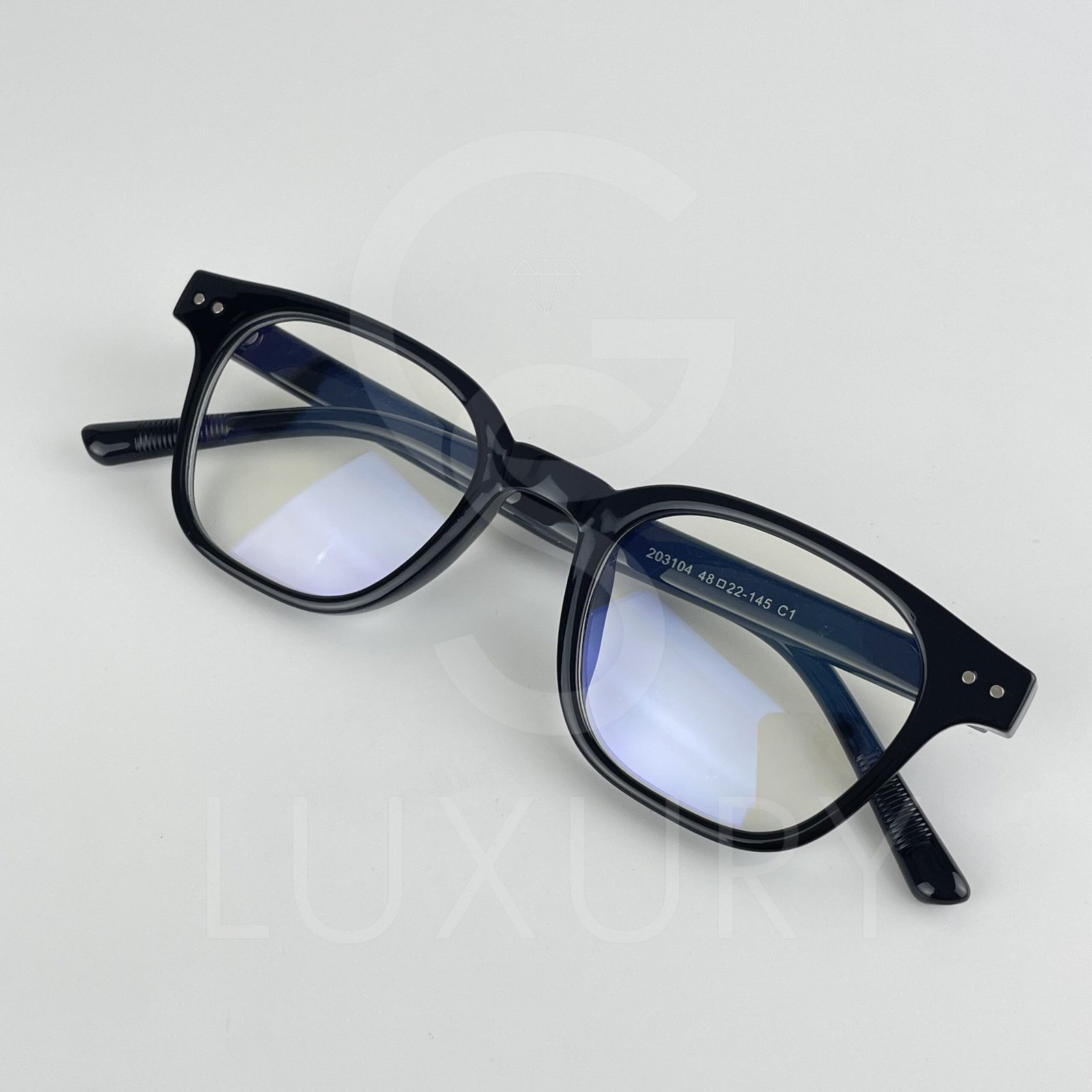 Lunette optique carré noir 203104 – Image 3