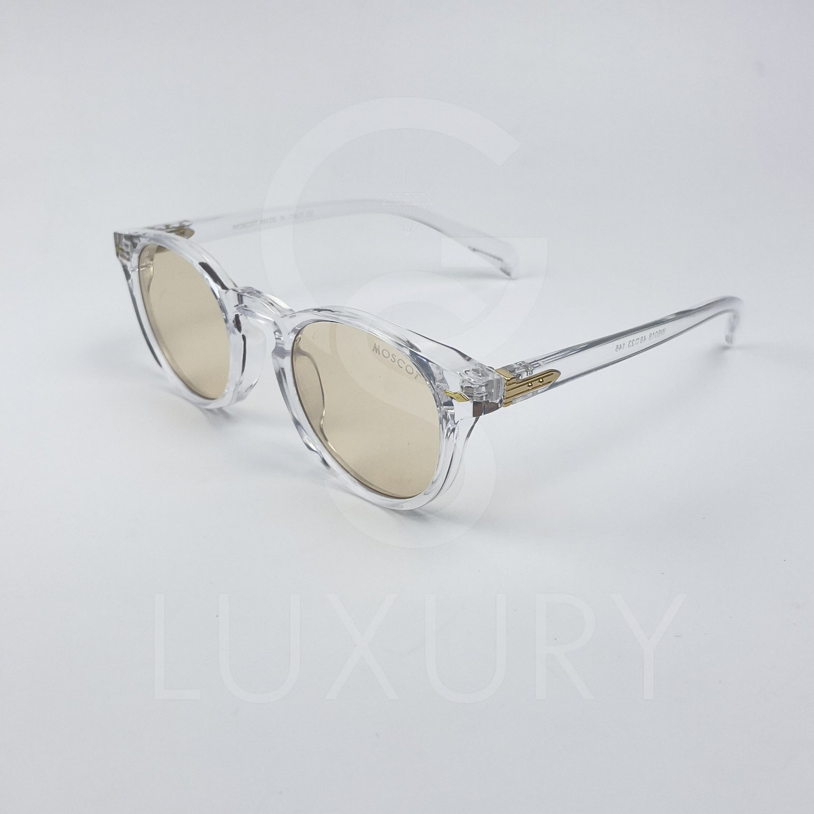 Lunette de soleil Moscott Rond Transparent W6018 – Image 2