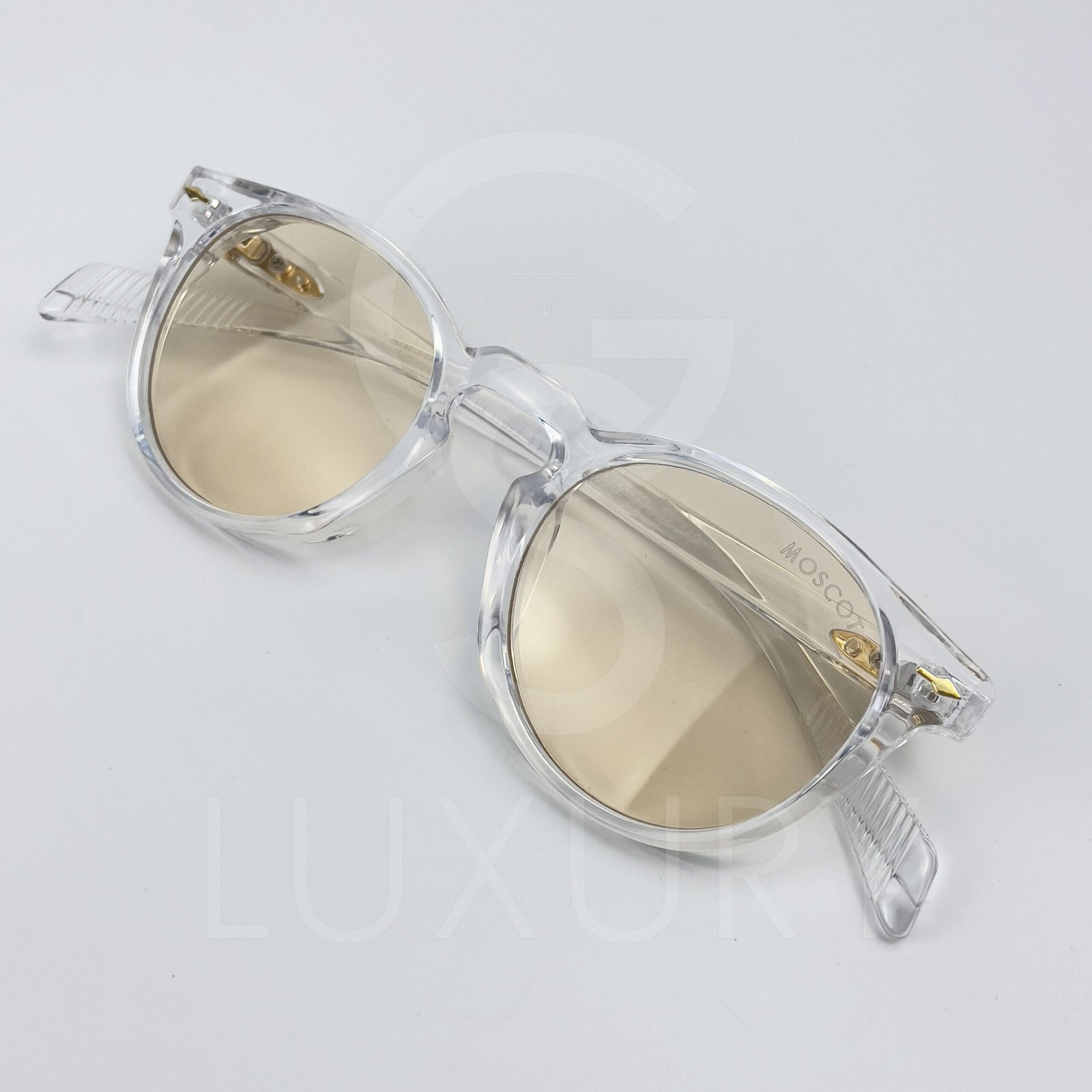 Lunette de soleil Moscott Rond Transparent W6018 – Image 4