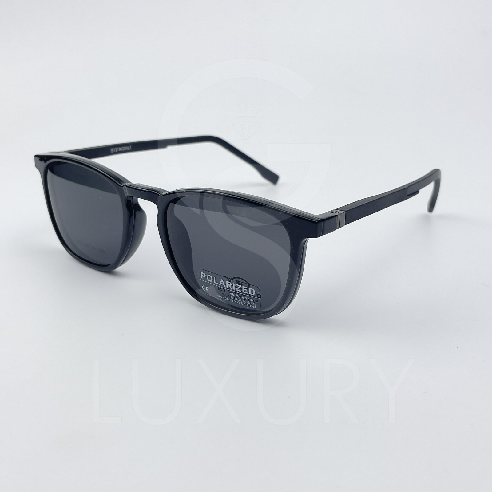 Lunette avec applique Eye world Carré Noir 1621 – Image 5