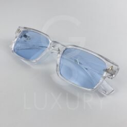 Lunette de soleil Jmm Carré Transparent  Verre Bleu claire  SM2029
