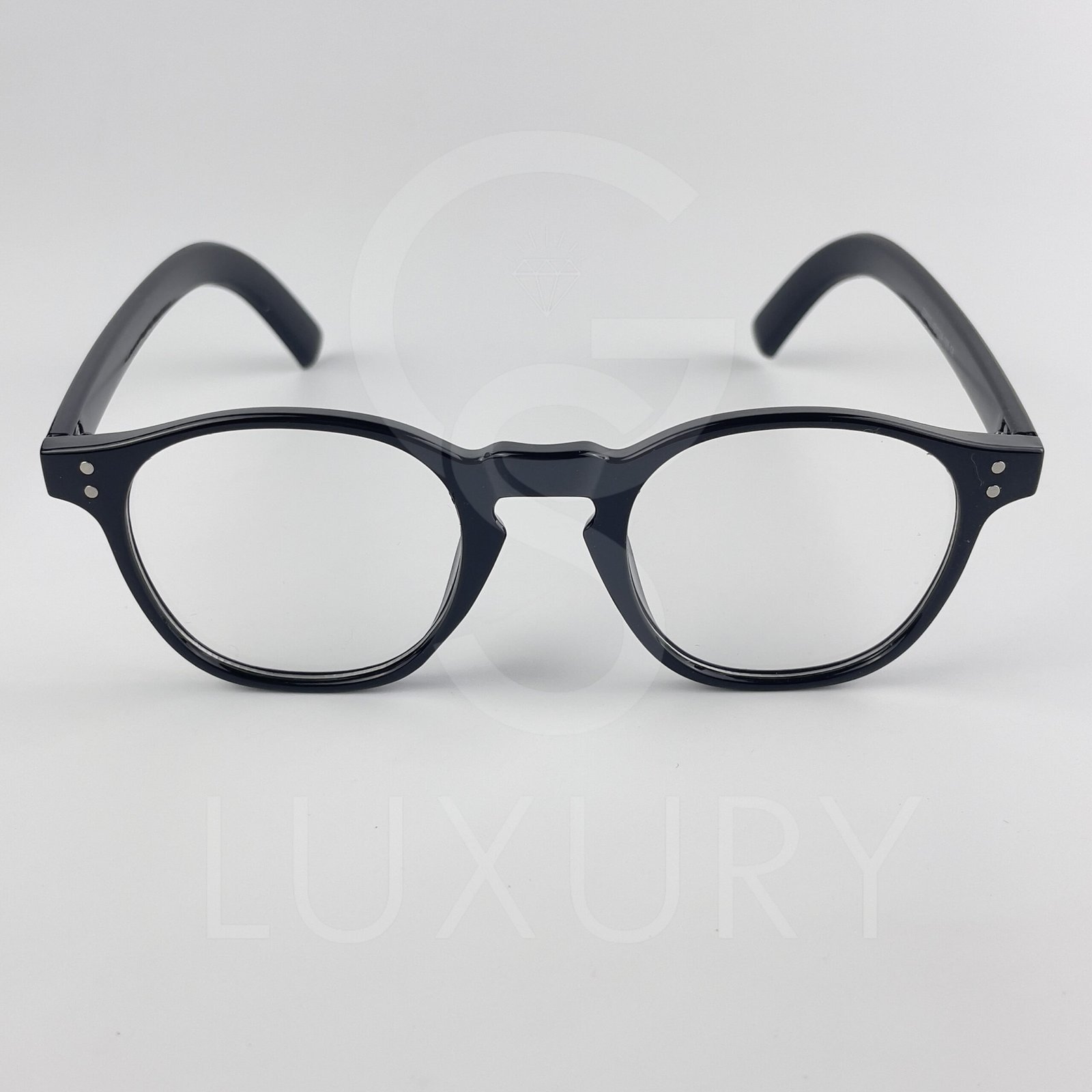 Lunette de soleil SM RondNoir Verre Transparent Z3530 – Image 3