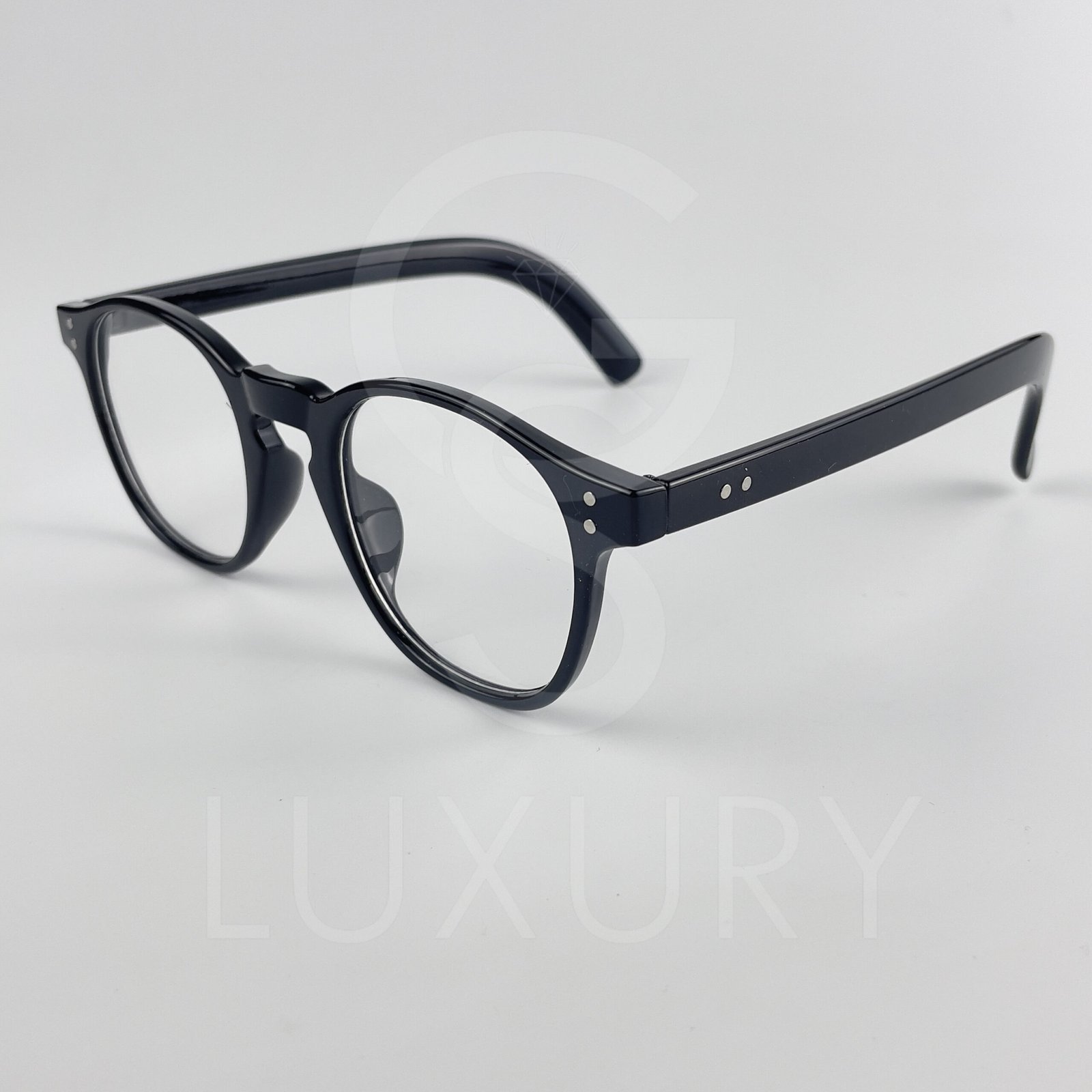 Lunette de soleil SM RondNoir Verre Transparent Z3530 – Image 4