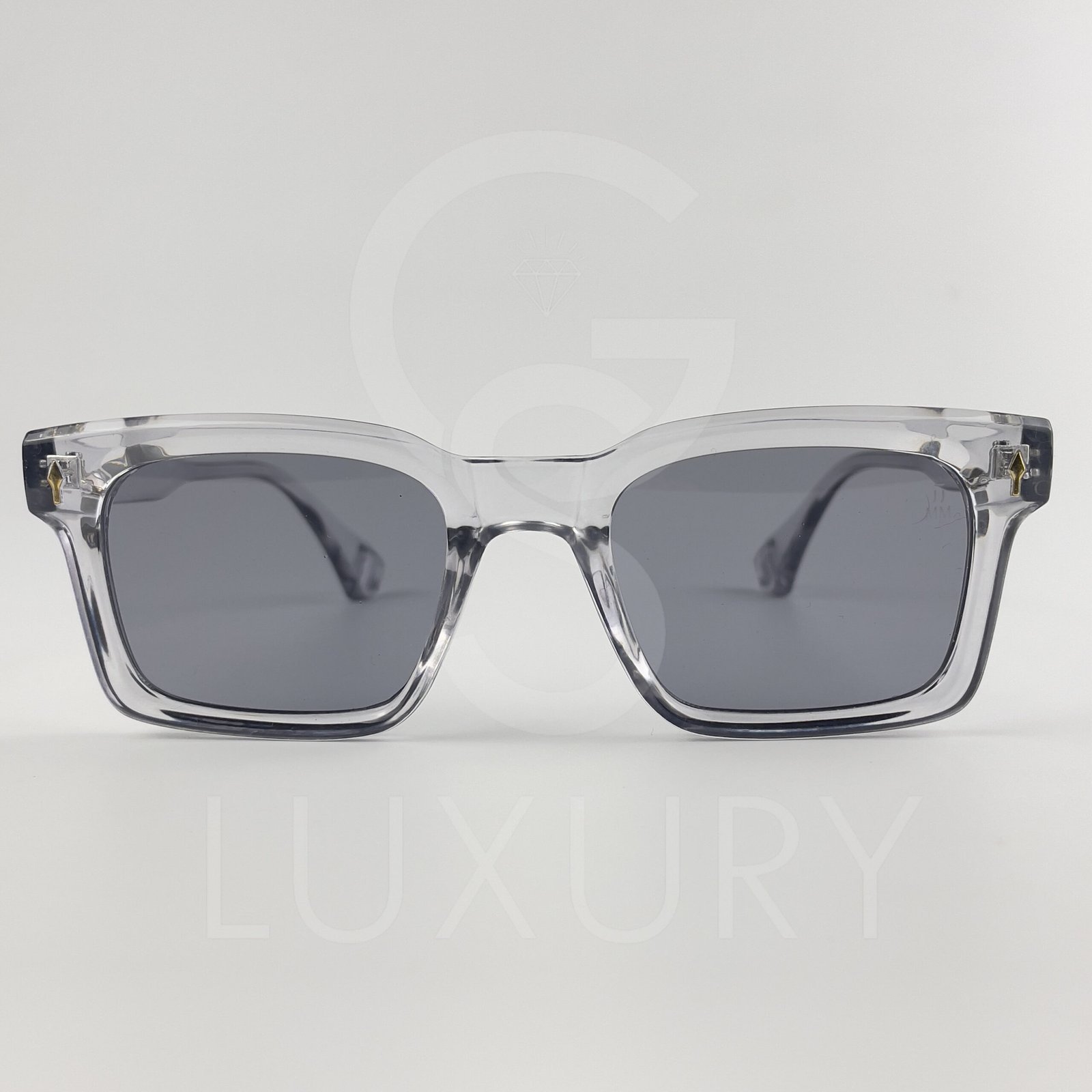 Lunette de soleil Jmm Carré Gris Verre Gris SM2023-23-141 – Image 2