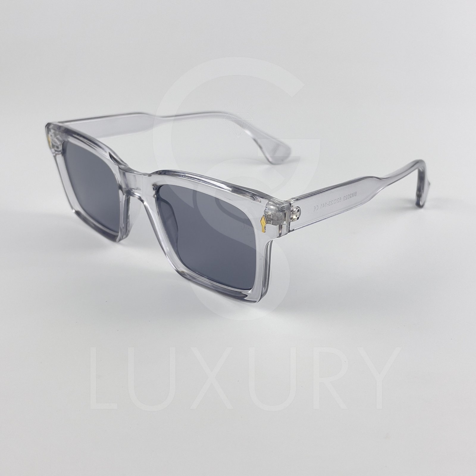 Lunette de soleil Jmm Carré Gris Verre Gris SM2023-23-141 – Image 4