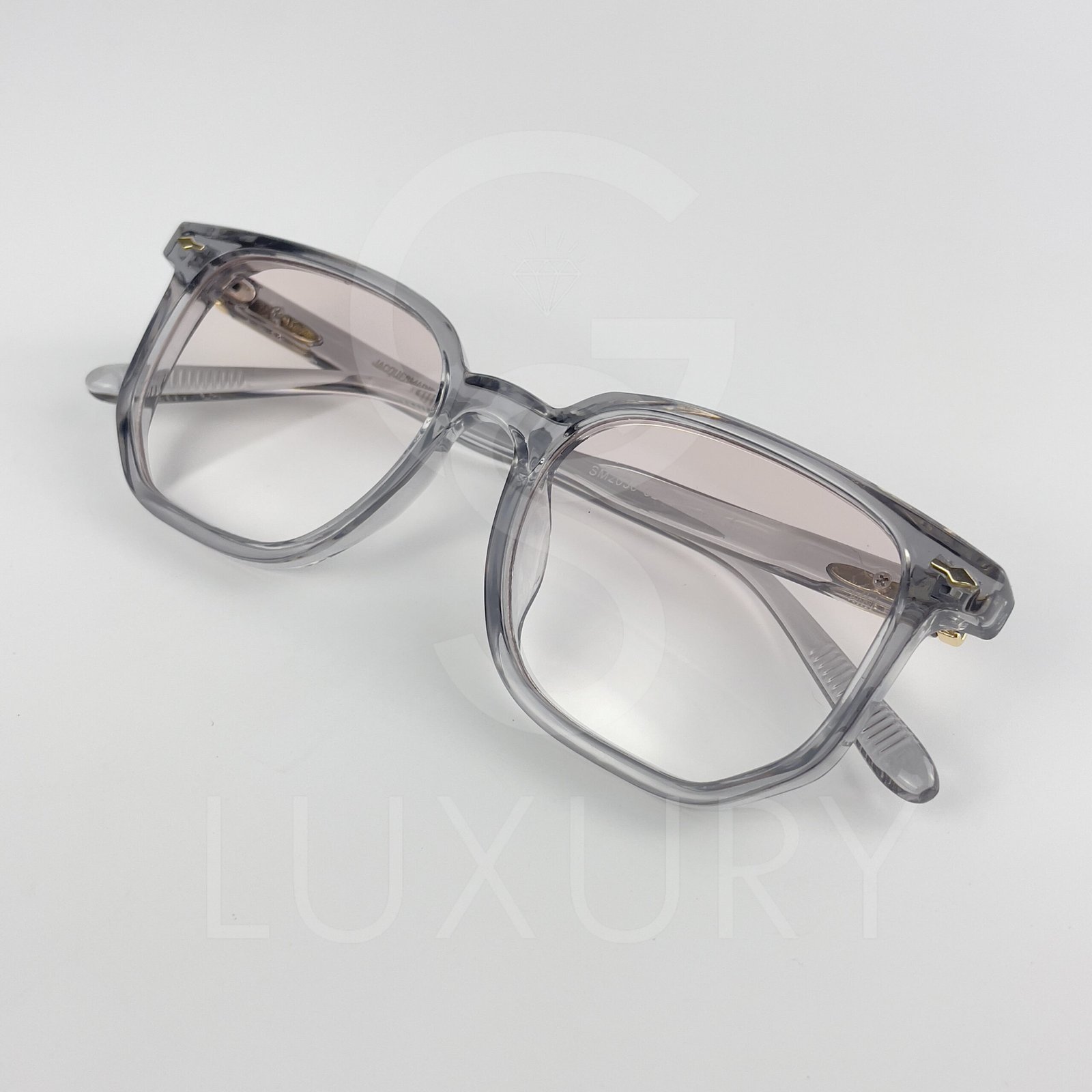 Lunette de soleil Jmm Hexagonal Gris Verre Rose claire dégradé SM2023-19-146