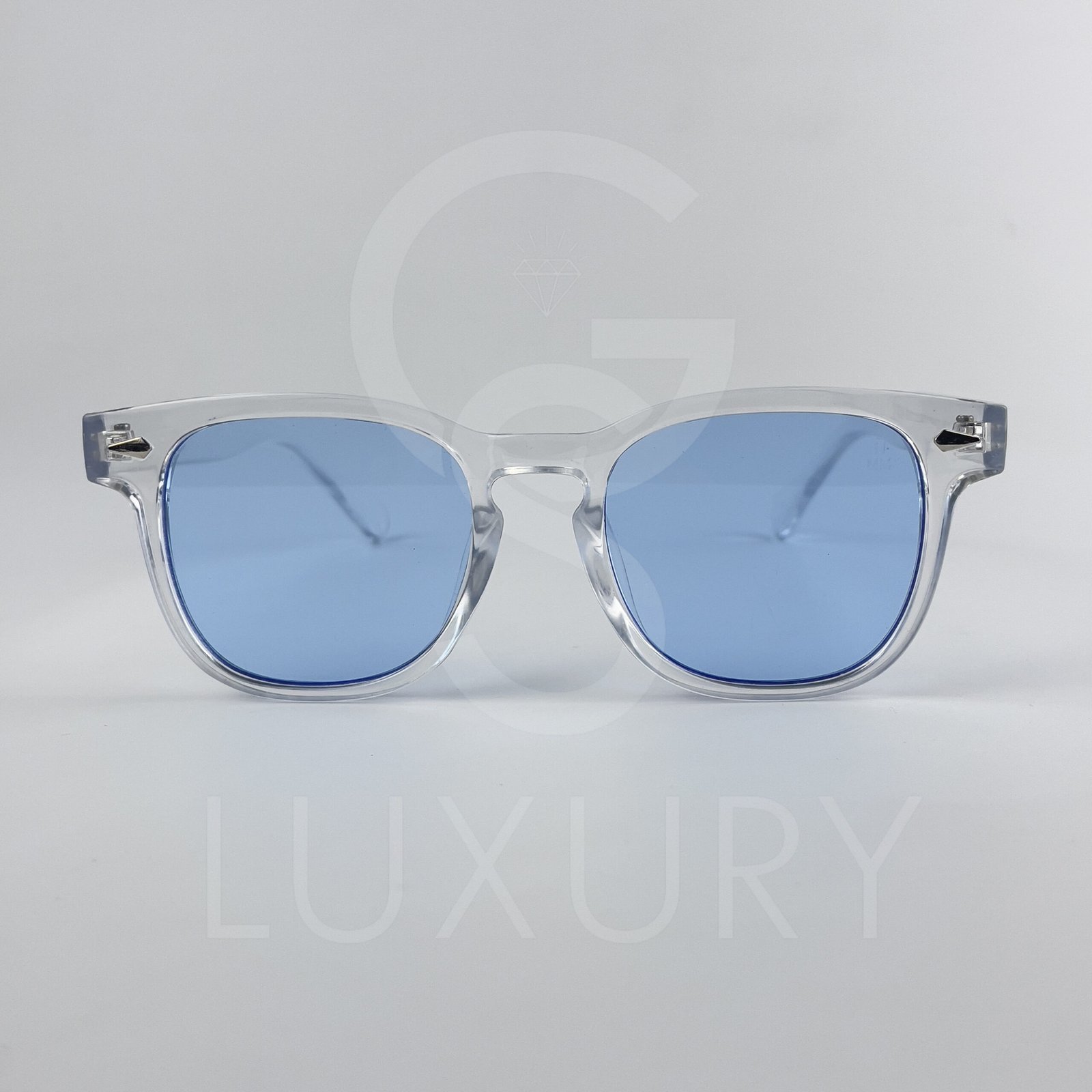 Lunette de soleil Jmm Transparent Verre Bleu SM2024 – Image 2