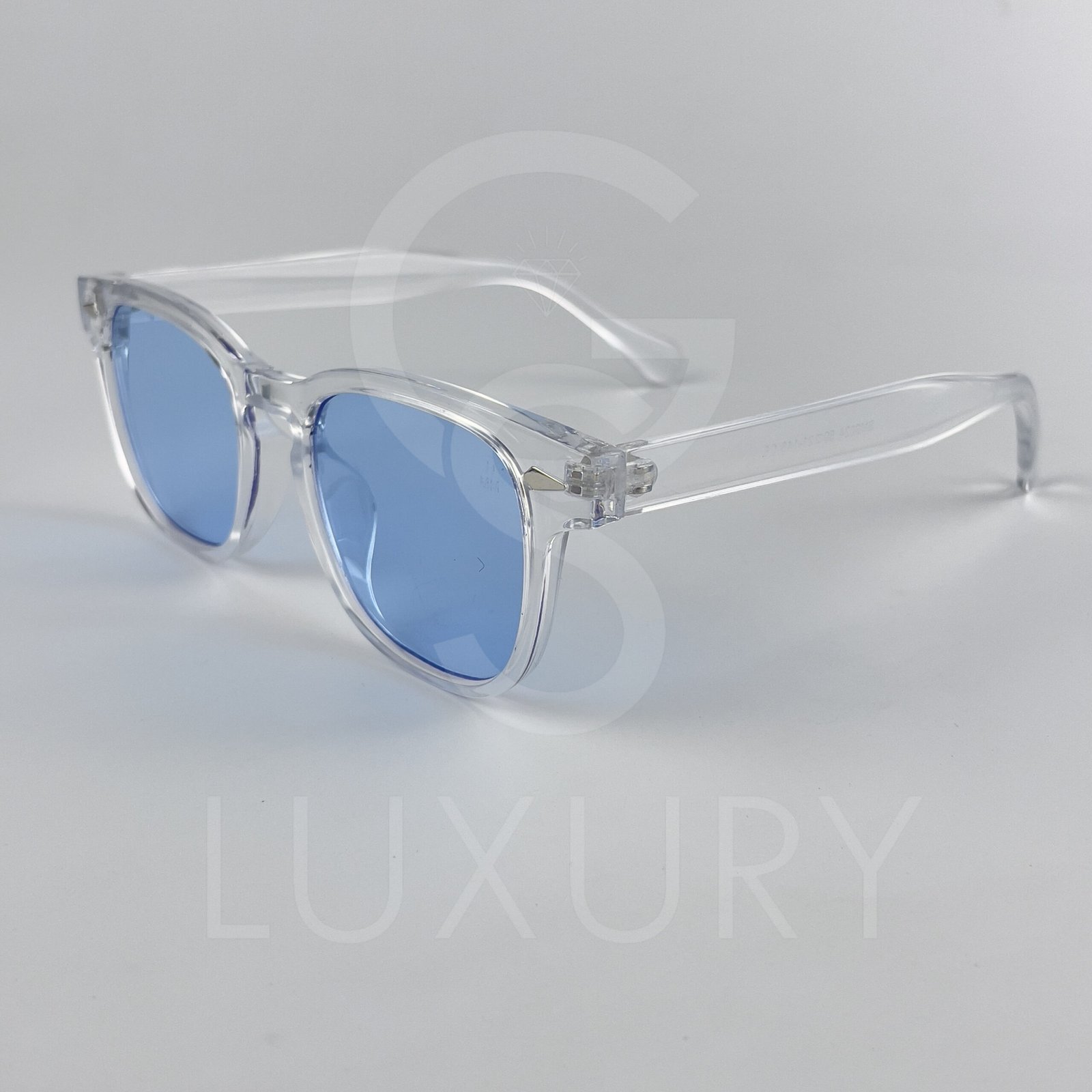 Lunette de soleil Jmm Transparent Verre Bleu SM2024 – Image 4