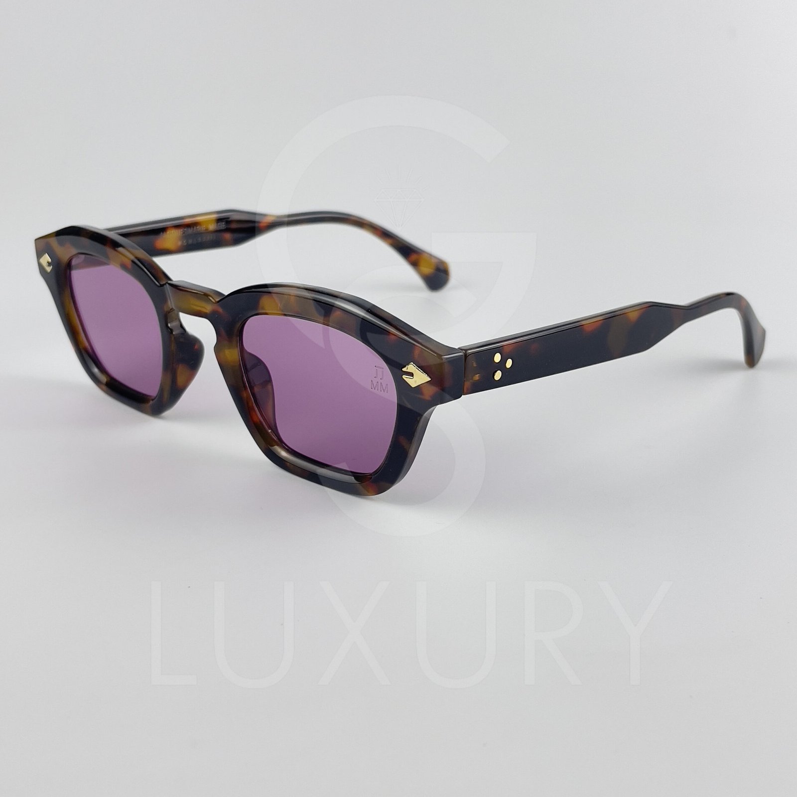 Lunette de soleil Jmm Tigré Verre Mauve SM2027 – Image 4