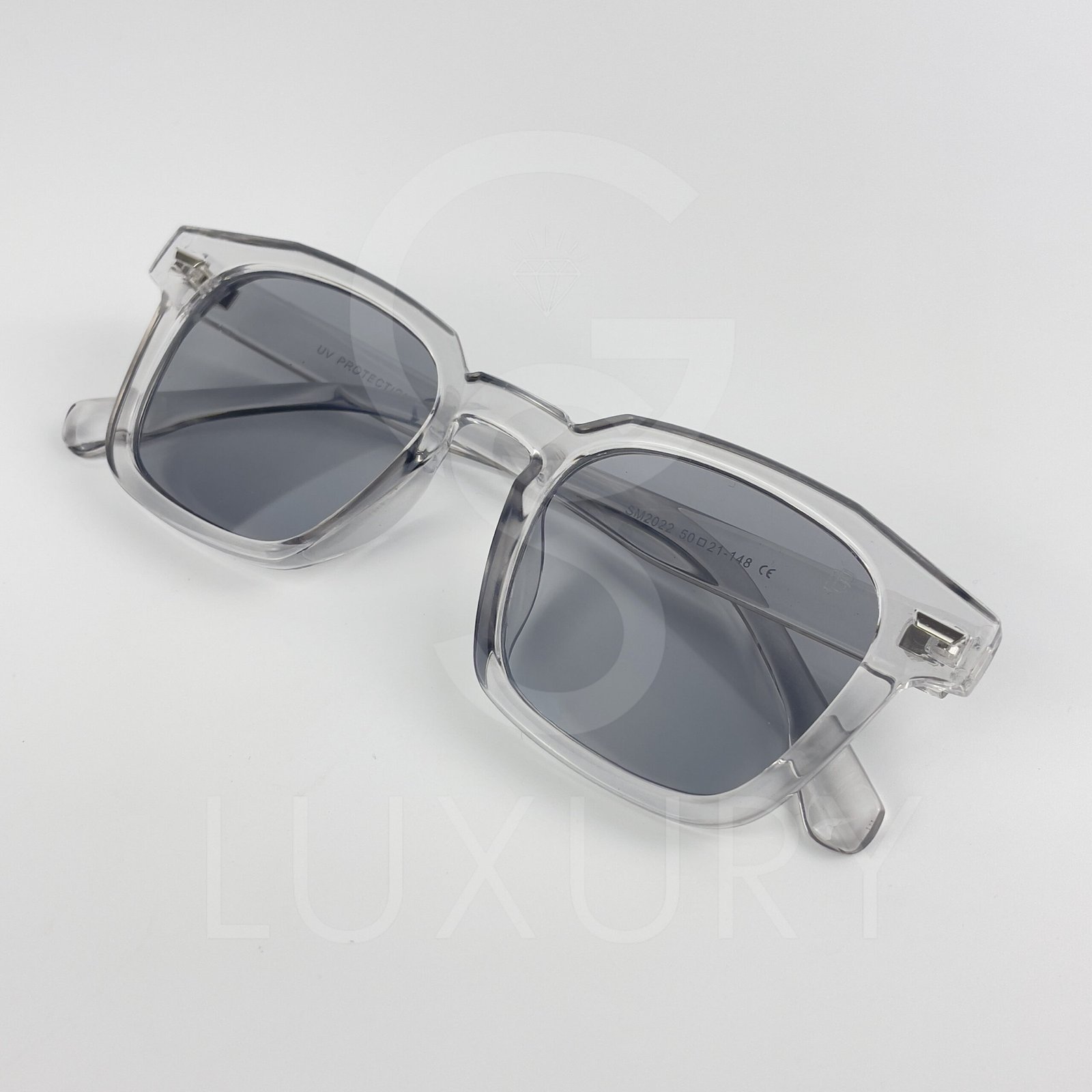 Lunette de soleil David beckham Carré Gris Verre Gris SM2022