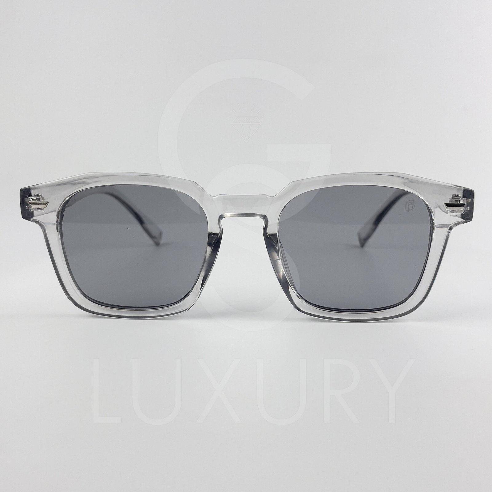 Lunette de soleil David beckham Carré Gris Verre Gris SM2022 – Image 2