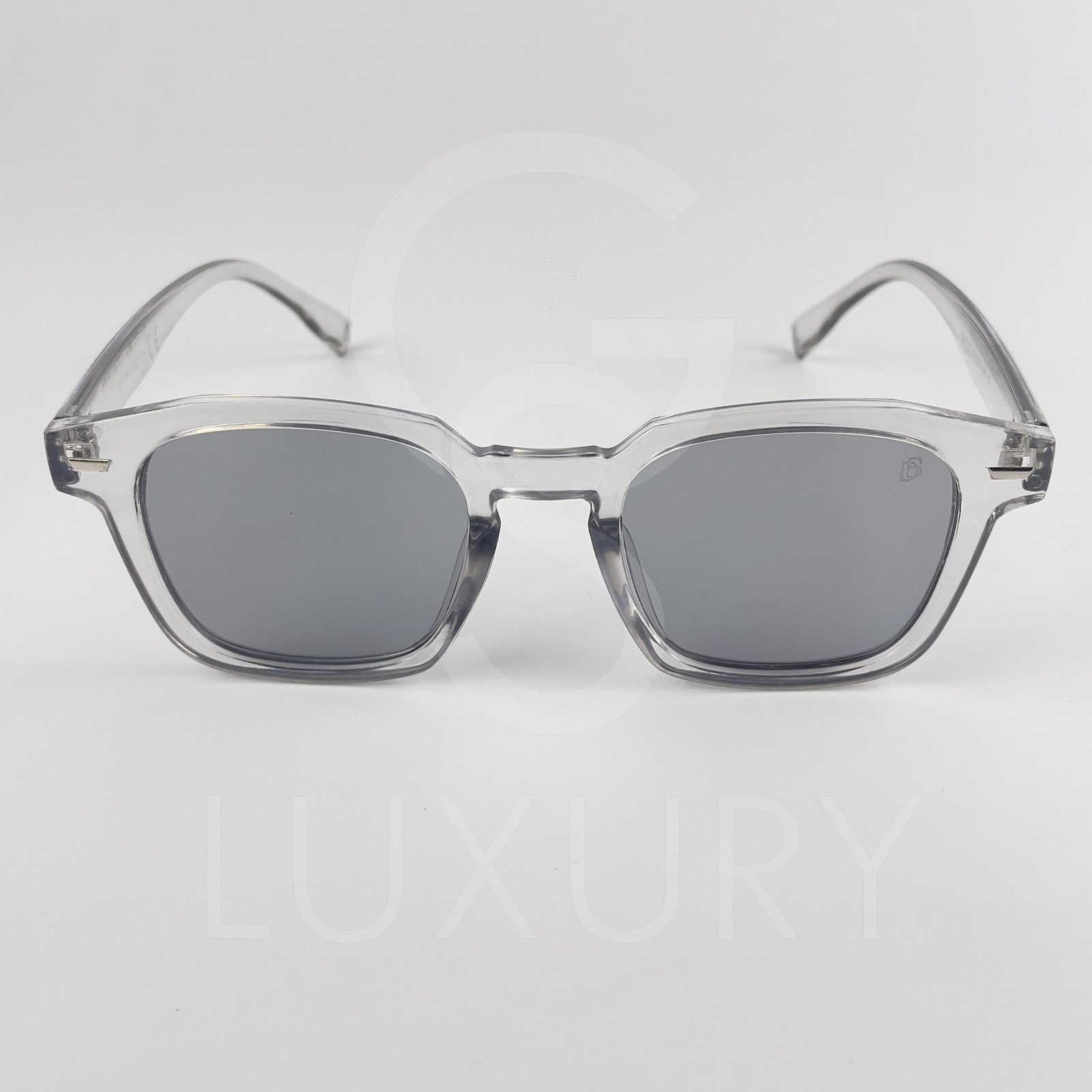 Lunette de soleil David beckham Carré Gris Verre Gris SM2022 – Image 3