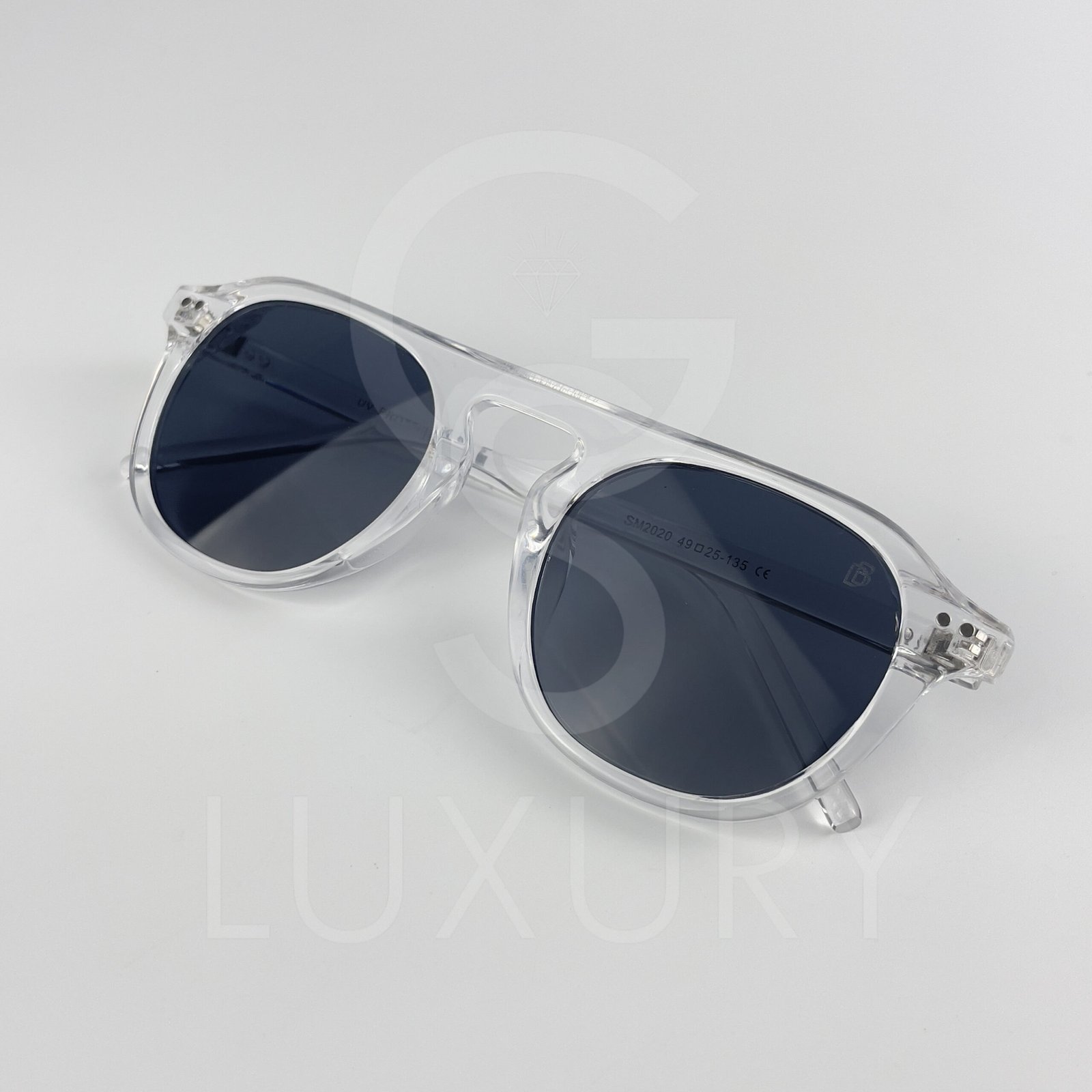 Lunette de soleil David beckham Transparent Verre Noir SM2020