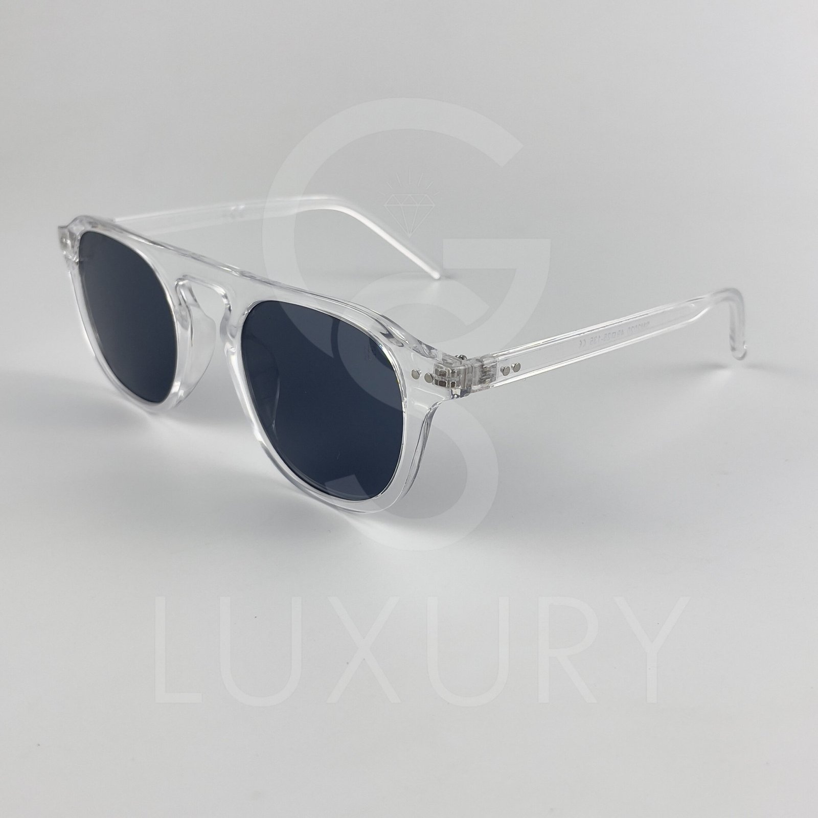 Lunette de soleil David beckham Transparent Verre Noir SM2020 – Image 4