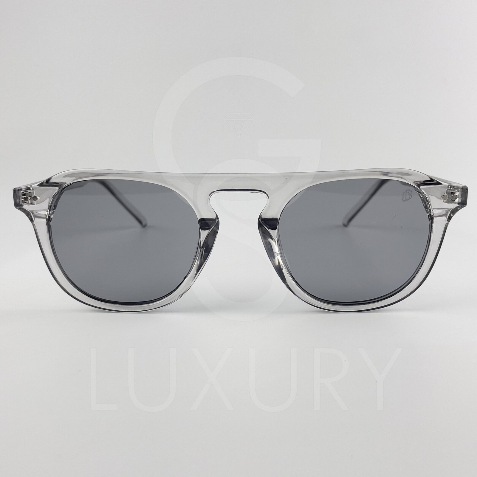 Lunette de soleil David beckham Gris Verre Gris SM2020 – Image 2