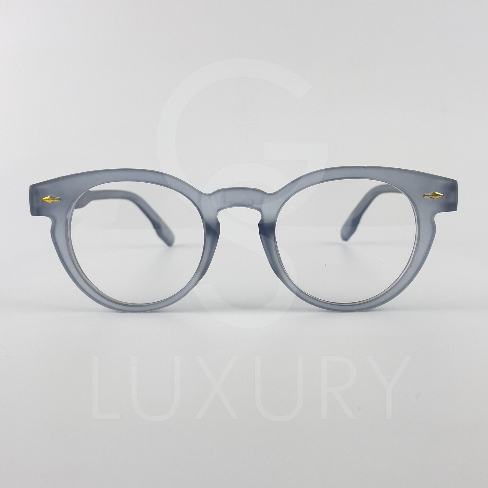 Lunette optique diop Rond Bleu D-103 – Image 2