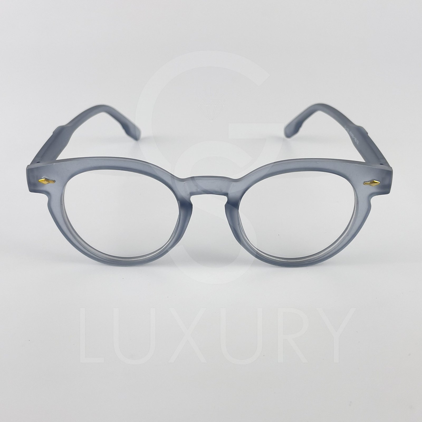 Lunette optique diop Rond Bleu D-103 – Image 3