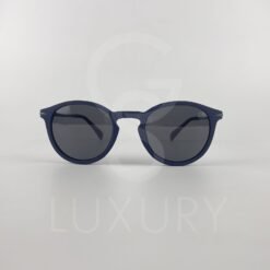 Lunette de soleil david beckham rond bleu DB1049