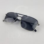 Lunette de soleil hugo boss carré double pont noir P9027 - Image 4