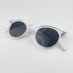 Lunette de soleil David Beckham Rond Transparent verre noir E140 - Image 3