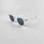 Lunette de soleil David Beckham Rond Transparent verre noir E140