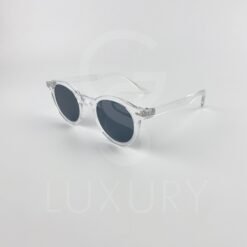 Lunette de soleil David Beckham Rond Transparent verre noir E140