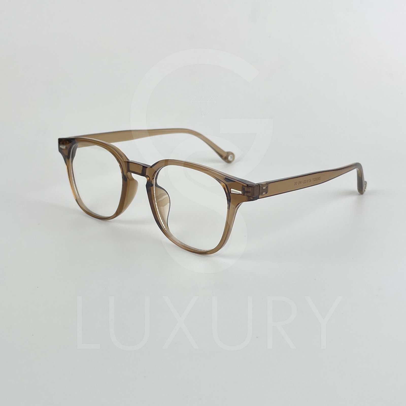 Lunette Optique carré miél ZN3627 – Image 3