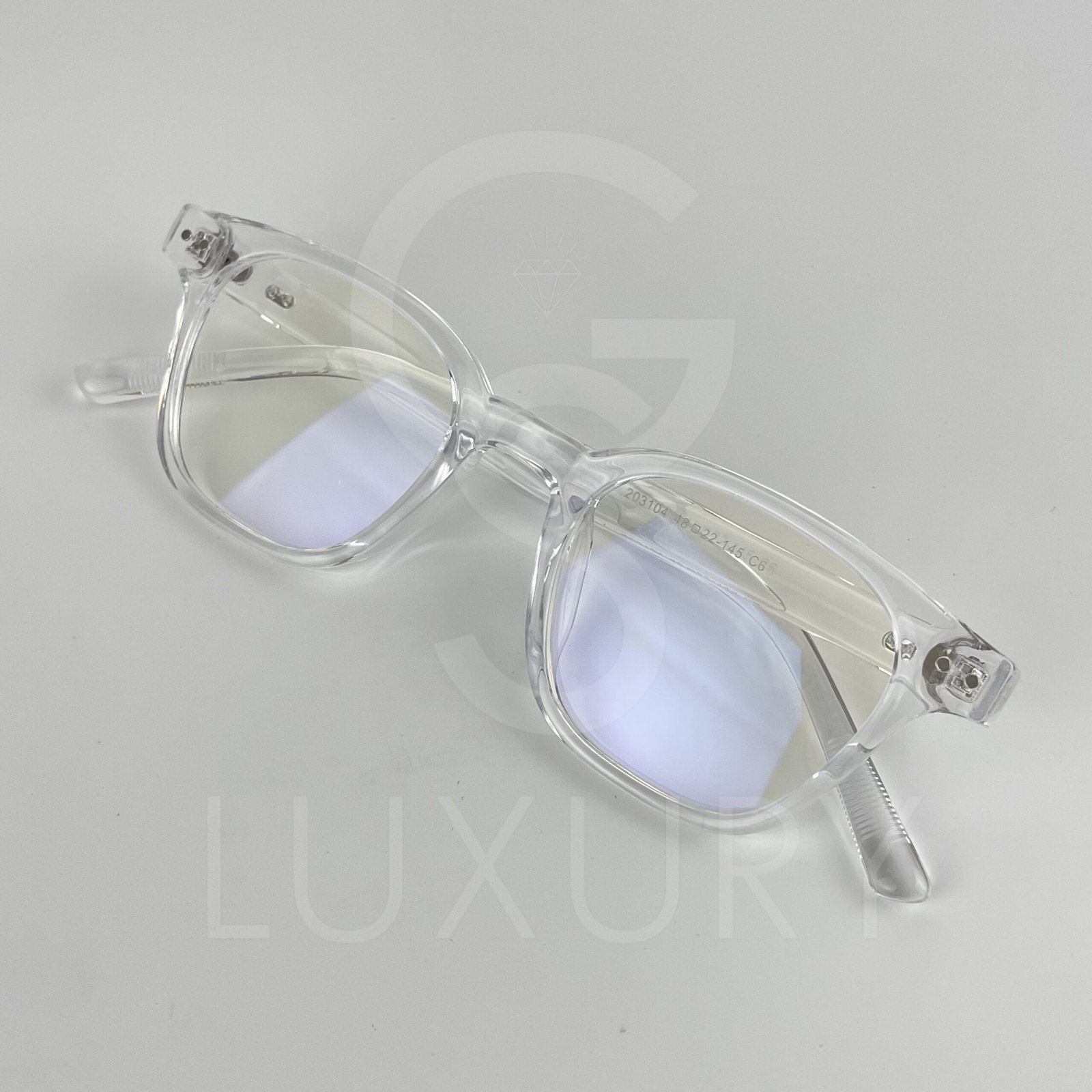 Lunette Optique carré transparent 203104 – Image 4