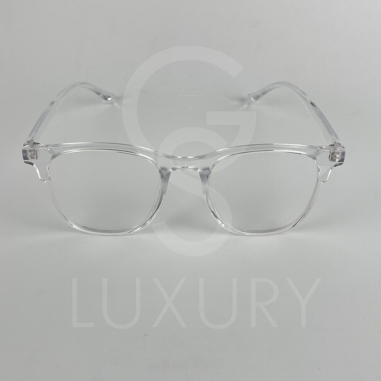 Lunette Optique carré transparent 20316 – Image 2