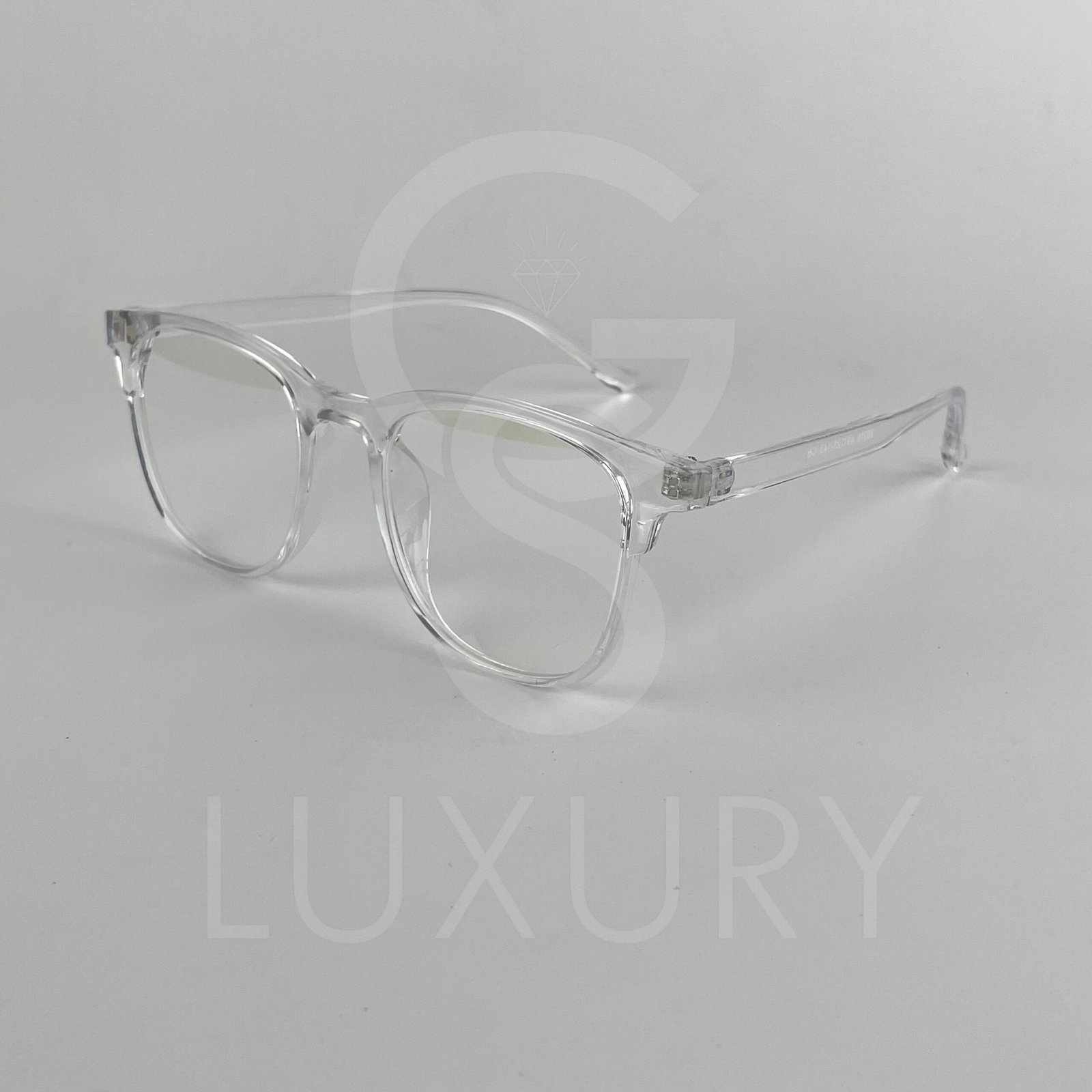 Lunette Optique carré transparent 20316 – Image 3