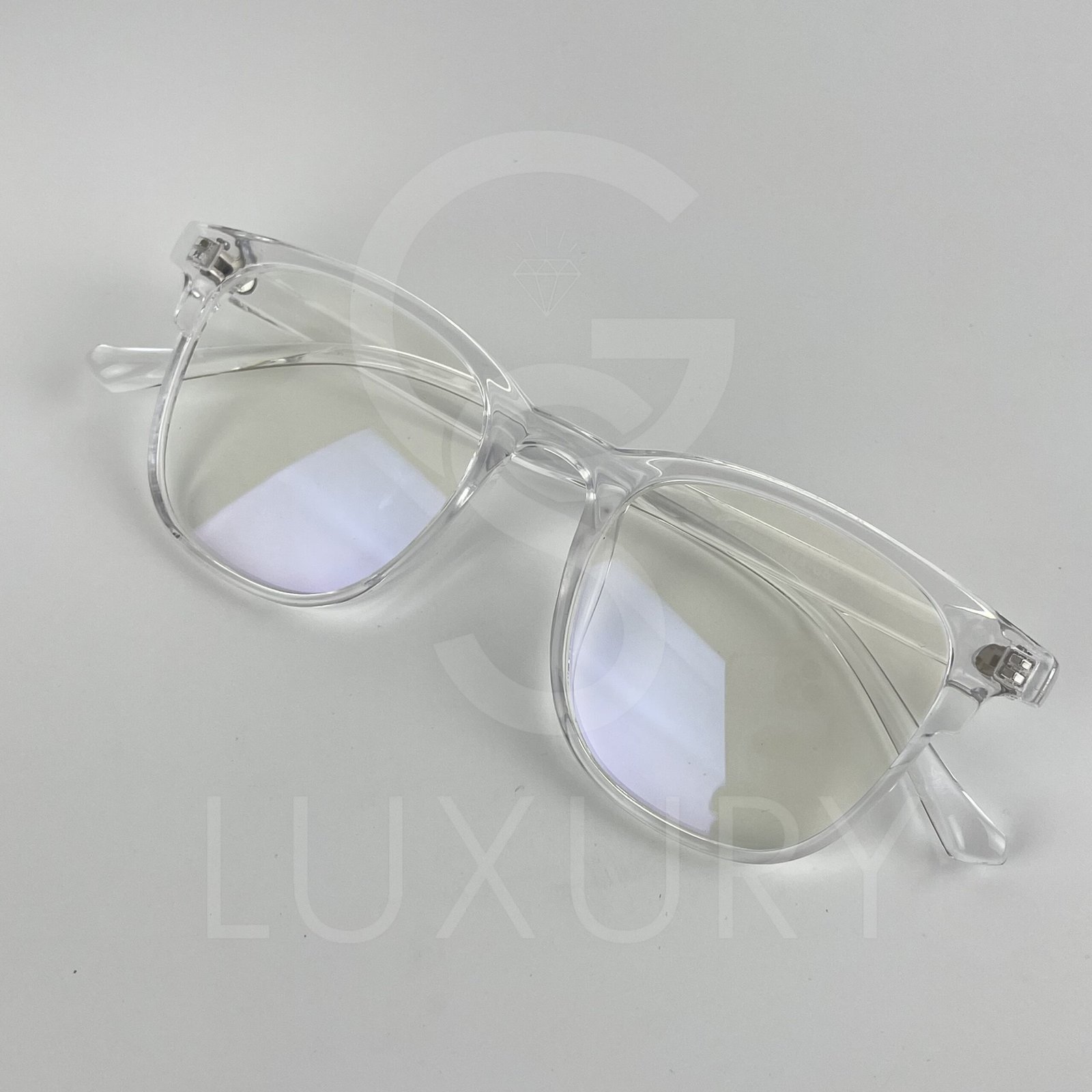 Lunette Optique carré transparent 20316 – Image 4