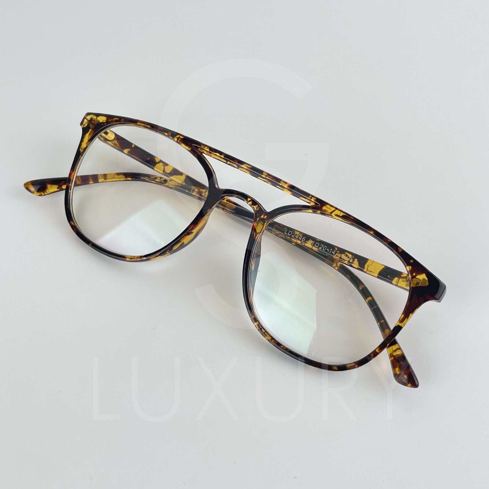 Lunette Optique double pont tigré LD2446 – Image 4