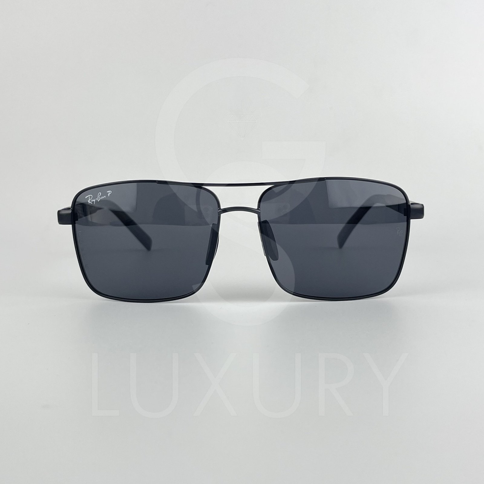 IMG_E4399-scaled-2.jpg Lunette de soleil noir double pont polarisé P9026 - Image 1