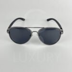 Lunette de soleil aviator double pont noir polarisé P01002 - Image 2